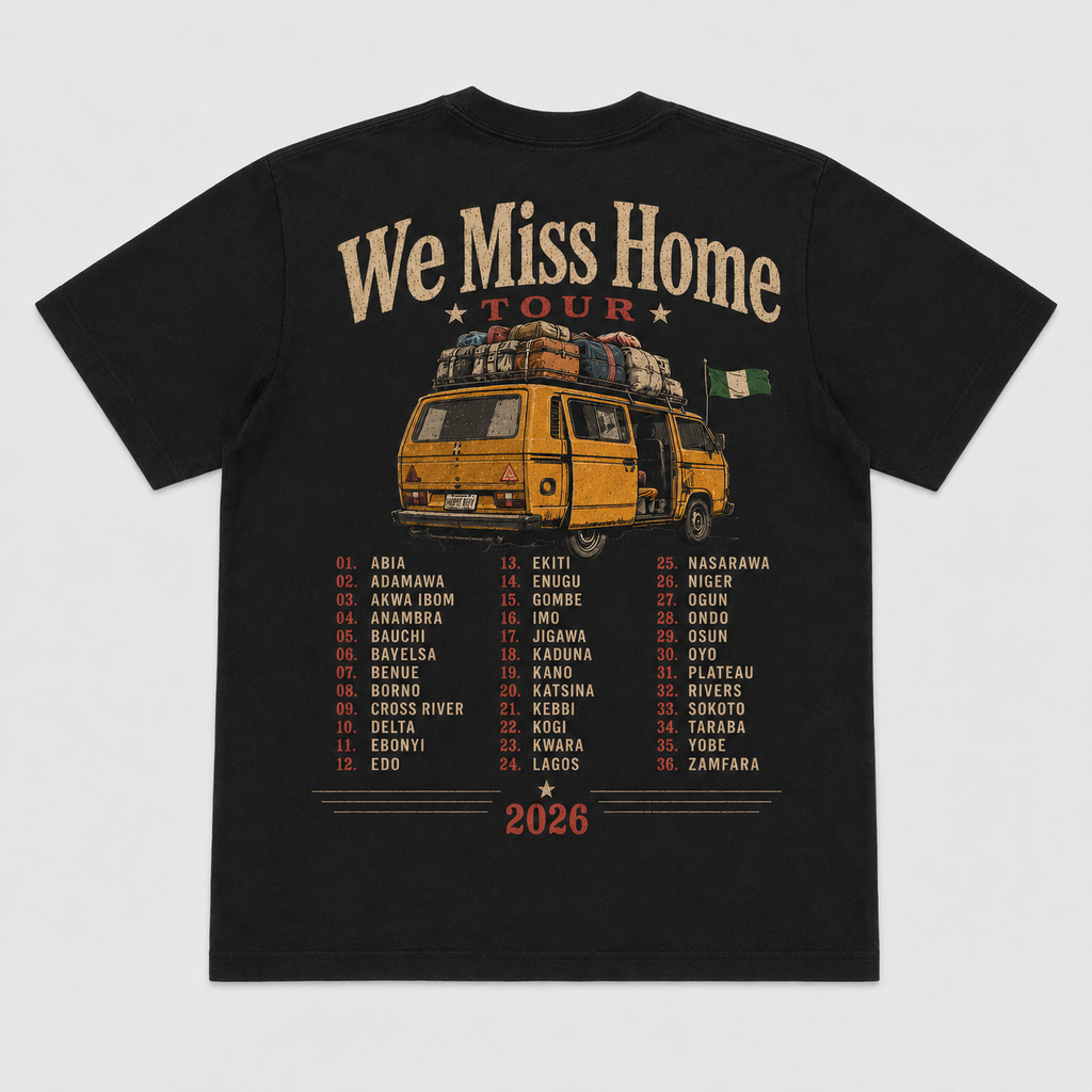 We Miss Home Tour T-shirt